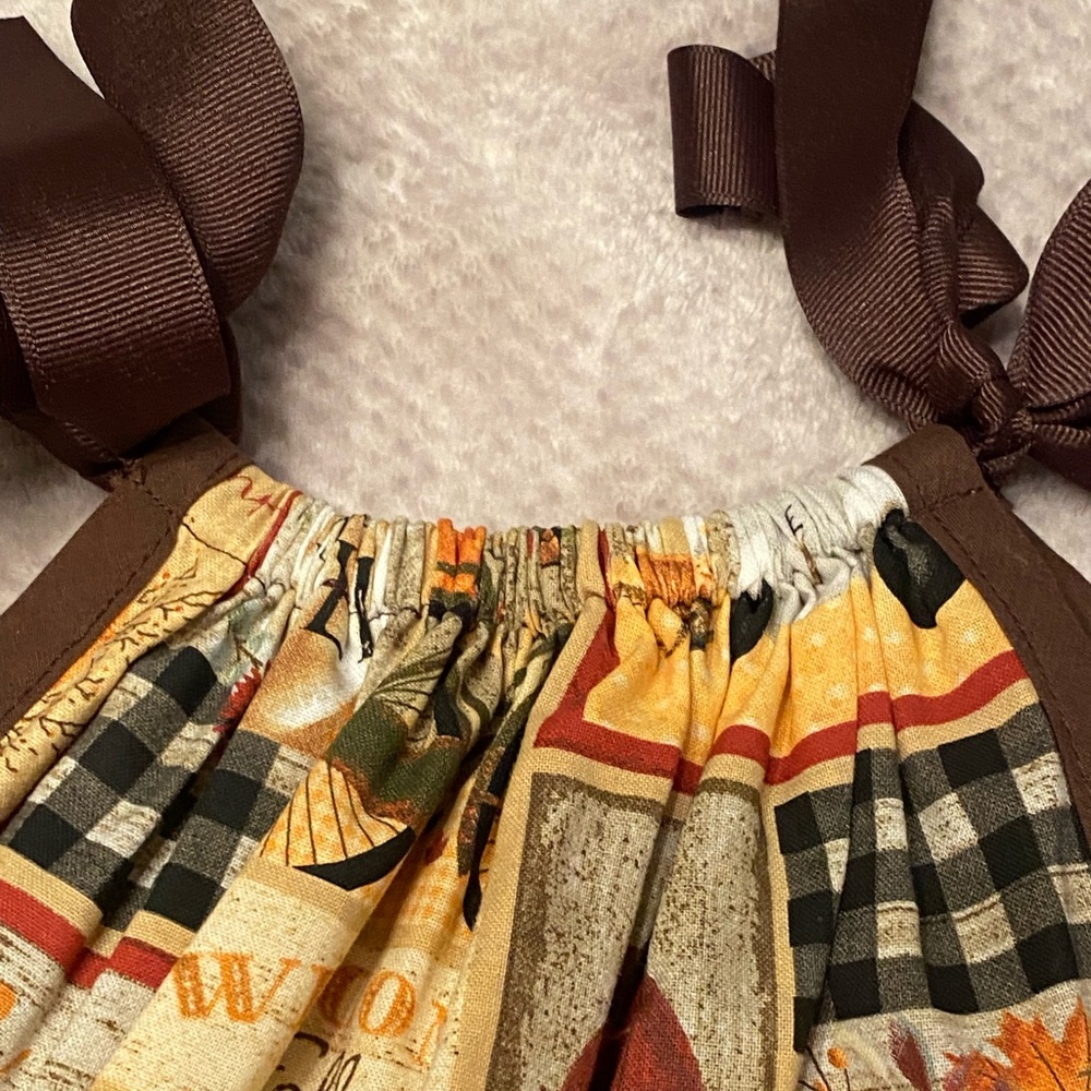 Handmade Fall Dress - Picture 2 of 6